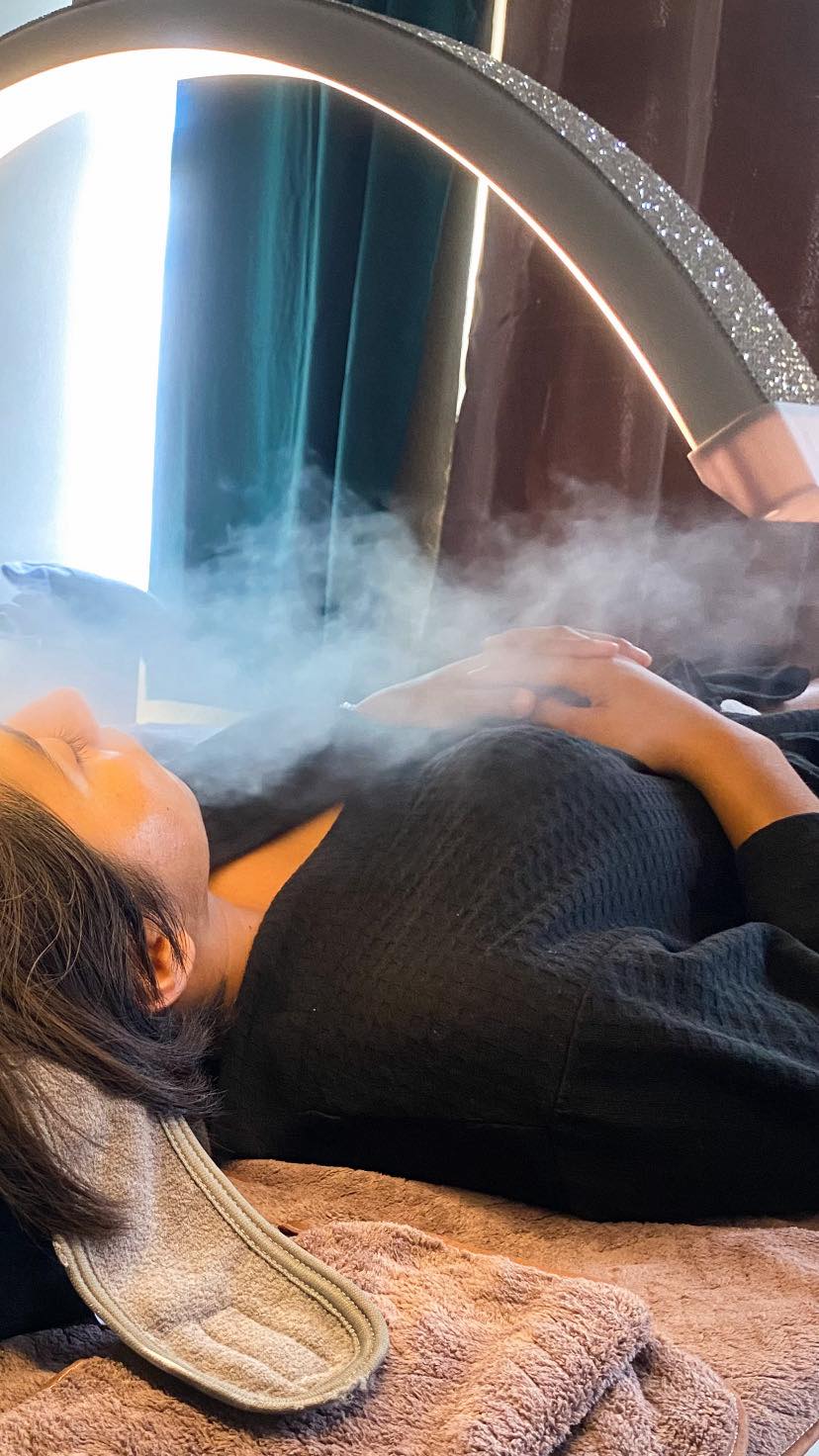 Vapor facial